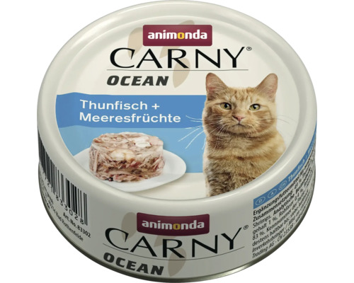 Pâtée pour chat animonda Carny Ocean thon/fruits de mer 80 g Aliment pour chat Animonda Carny Ocean au thon et fruits de mer