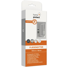 Emballage d'une moustiquaire pour fenêtres, dimensions 100 cm x 100 cm