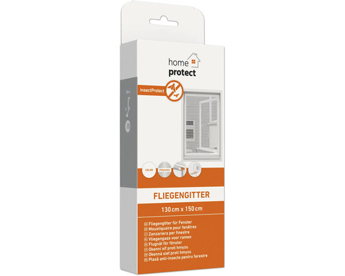 Fliegengitter für Fenster, 130 cm x 150 cm, verpackt