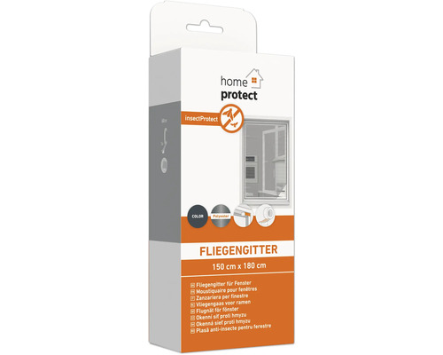 Moustiquaire pour fenêtres, 150 cm x 180 cm, emballage