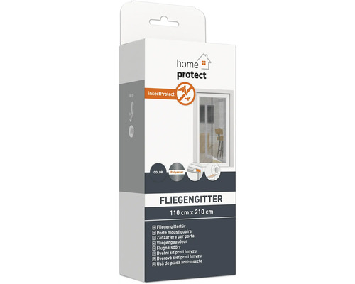 Verpackung einer Fliegengittertür mit den Maßen 110 cm x 210 cm