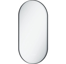 Miroir ovale avec cadre