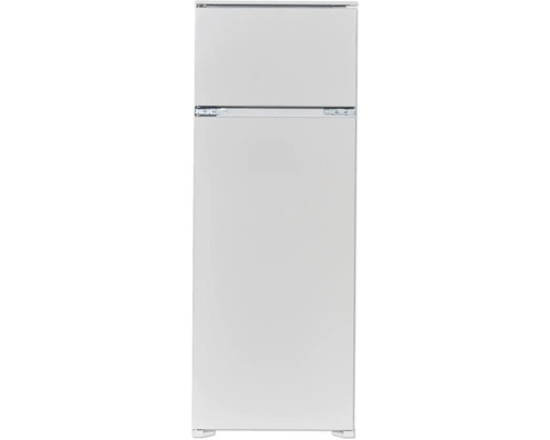 Weißer Kühlschrank mit Gefrierfach