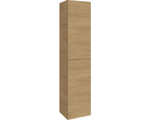 Armoire haute en bois pour salle de bains