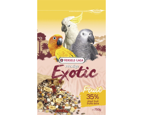 Mélange d'aliments Versele Laga Prestige Exotic pour oiseaux exotiques, 750g