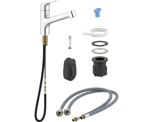 Robinet de cuisine avec accessoires