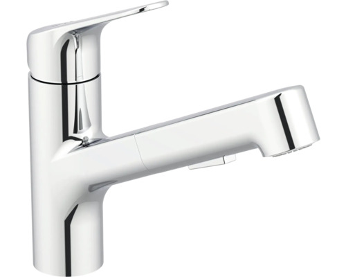 Robinet de cuisine KEO avec douchette extractible SHAZA CoolStart chrome Robinet de cuisine avec douchette extractible