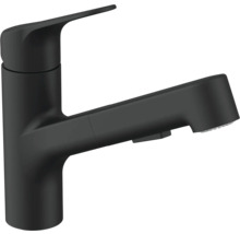 Robinet de cuisine noir avec douchette extractible