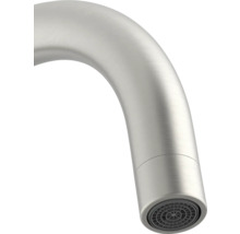 Vue détaillée d'un bec de robinet