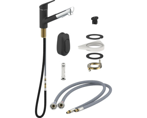 Robinet de cuisine avec accessoires