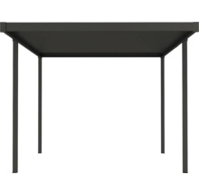 Pergola de terrasse autoportante en métal