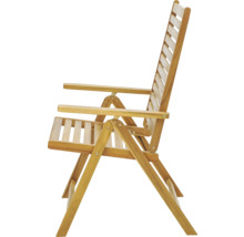 Holzliegestuhl für den Aussenbereich