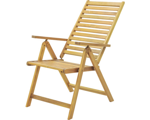 Holzliegestuhl für den Aussenbereich