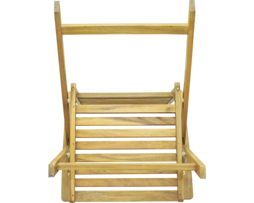 Holzliegestuhl für den Garten