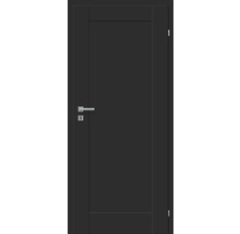 Porte intérieure avec garniture de poignée et serrure