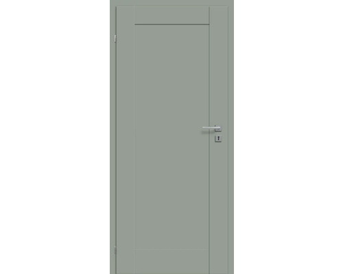 Pertura Zimmertür VINDA Uni Grün 86,0x198,5 links mit Schlüßellochbohrung Zimmertür mit Drückergarnitur
