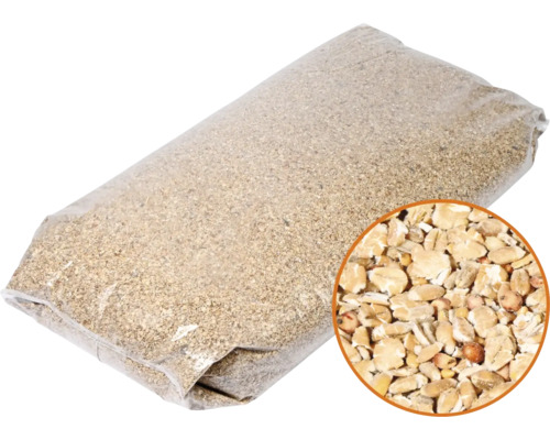 Sack mit Getreidefutter für Tiere
