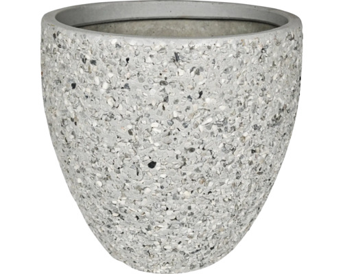 Blumentopf aus Steinmaterial