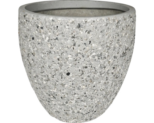 Blumentopf aus Terrazzo