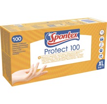 Spontex Einmalhandschuhe Protect Weiß 100er Gr. 9-thumb-1