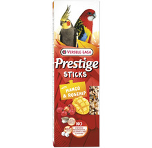 Versele-Laga Prestige Sticks à la mangue et à l'églantine pour oiseaux, emballage