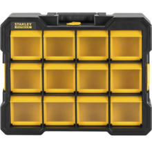 Boîte de rangement Stanley Fatmax avec douze compartiments