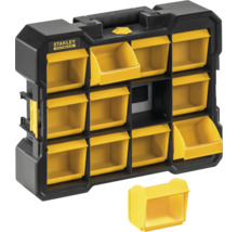 Système de rangement Stanley Fatmax avec douze compartiments