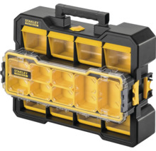 Coffret de rangement Stanley Fatmax avec compartiments pour outils et accessoires