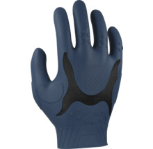 Ein einzelner Gartenhandschuh aus Gummi mit Netzdetails