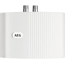 Logo AEG sur un chauffe-eau électrique