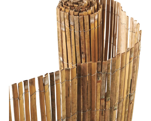 Tapis de bambou enroulé pour le jardin