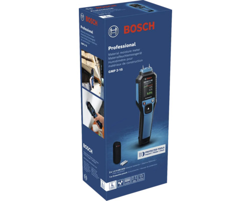 Bosch Professional humidimètre pour matériaux GMP 2-15 dans son emballage