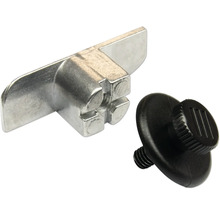 Metallwinkel mit Schraube