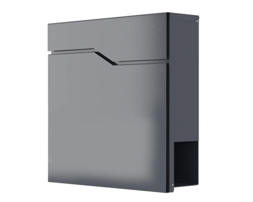 Briefkasten DESIGNline BK2 BxHxT 380/380/110 mm anthrazit Briefkasten aus Metall