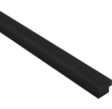 Schwarze Holz Bilderleiste