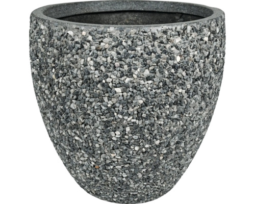 Blumentopf aus Steinmaterial