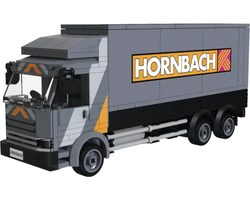 Hornbach Lastwagen Modell aus Bausteinen