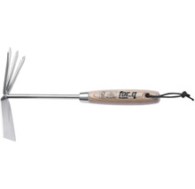 Sarcloir combiné avec manche en bois