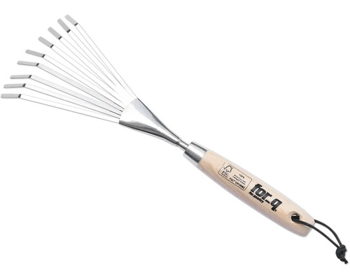 Balai à feuilles avec manche en bois pour le jardinage