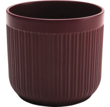 Übertopf mit gerippter Oberfläche