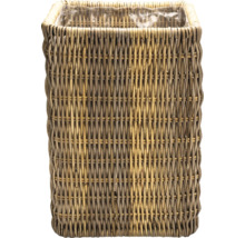 Korb Pflanzgefäss aus Rattan