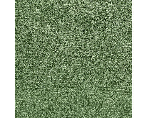 Moquette Shaggy Venezia vert FB24 largeur 400 cm (au mètre) Gros plan d'une structure de plâtre