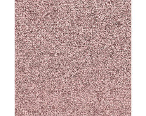 Moquette Shaggy Venezia rose FB40 largeur 400 cm (au mètre) Gros plan d'une surface de plâtre texturée