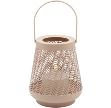 Dekorative Laterne mit Lochmuster und Griff