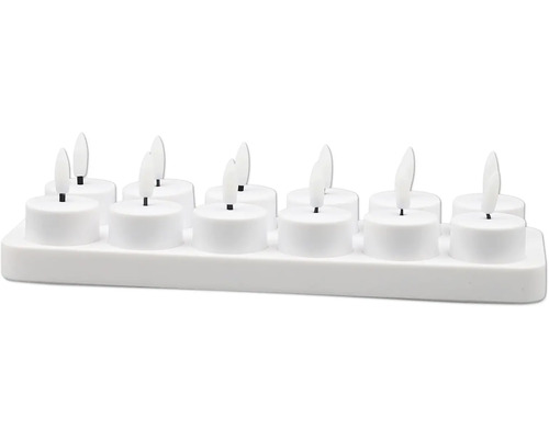 Bougies LED décoratives à piles en kit