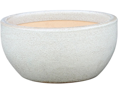 Runder Pflanztopf aus Steinzeug