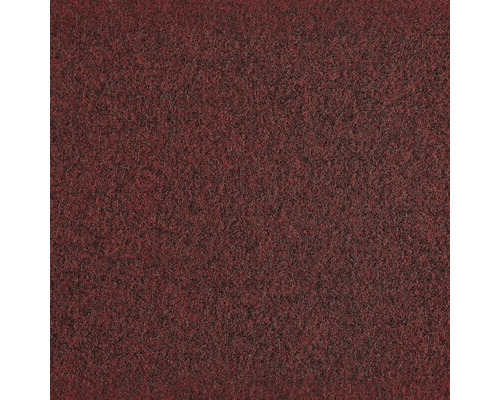 Moquette feutre aiguilleté Invita rouge FB3353 largeur 400 cm (au mètre) Gros plan d'un tapis