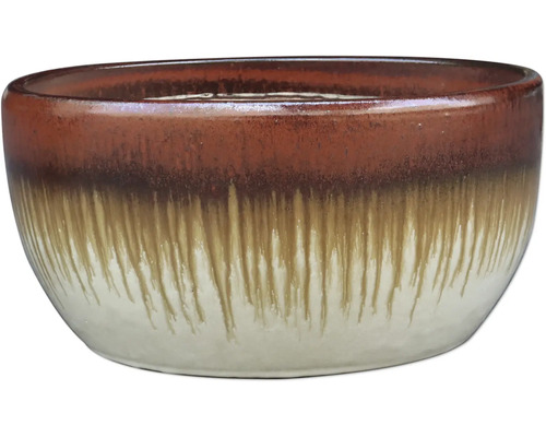 Pot de fleurs en céramique à motif dégradé