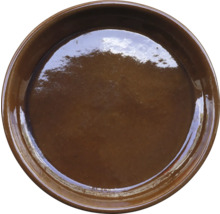 Plat à four en céramique marron