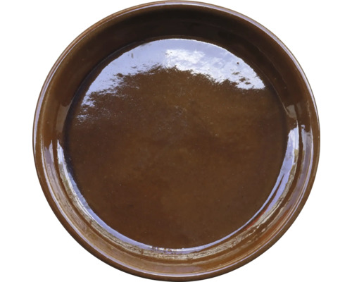 Plat à four en céramique marron